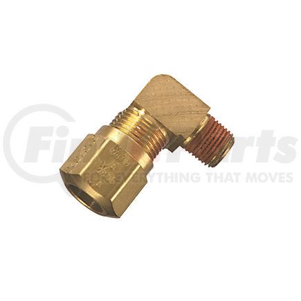 12-8404 by PHILLIPS INDUSTRIES - Compression Fitting - 1/4 in. x 1/8 in., Male Elbow Brass, Quantity 10