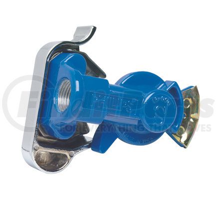 12-1169 by PHILLIPS INDUSTRIES - Gladhand - Latch-It, Service, Blue, 1/2 in. Female Pipe Thread