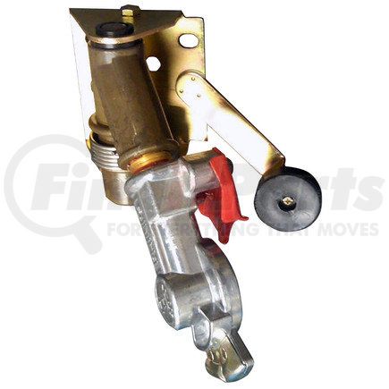 12-4508 by PHILLIPS INDUSTRIES - Gladhand - 45 deg. with Anodized Emergency, Red, 3/8 in. Female Pipe Thread, Bottom