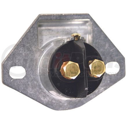 15-326 by PHILLIPS INDUSTRIES - Dual Pole Socket - Zinc Die-Cast Housing, Solid Brass Pins, 150 Amp