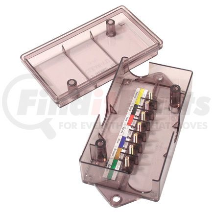 15-961 by PHILLIPS INDUSTRIES - Trailer Junction Box - Grey Junction Box, Seven #10 Stud Posts