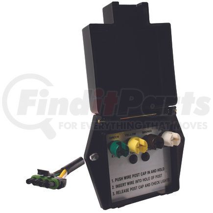 15-861 by PHILLIPS INDUSTRIES - Junction Box - Quick-Connect 10 in. Pigtail with Packard Connector