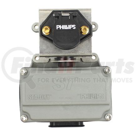 16-9520 by PHILLIPS INDUSTRIES - Trailer Nosebox Assembly - Nosebox with 20 Amp Circuit Breakers
