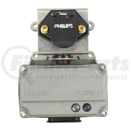 16-9520PL by PHILLIPS INDUSTRIES - Trailer Nosebox Assembly - 20 Amp Circuit Breakers, Permalogic Dome Lamp Controller