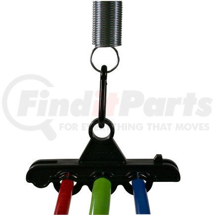 17-153 by PHILLIPS INDUSTRIES - Air Brake Gladhand Hose End Holder - Qwik-Snap 3-Hose Holder