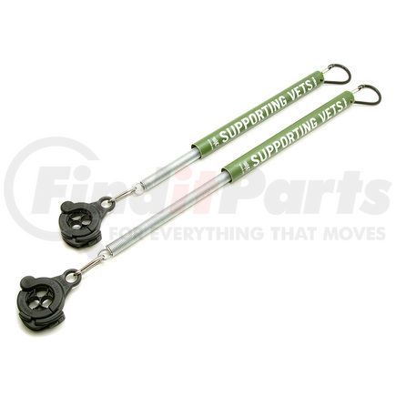 17-1482W by PHILLIPS INDUSTRIES - Green Gives Back QWIK-CHANGE™ Tracker Spring Kit - 25" extra heavy duty spring, with QWIK-CLAMP™