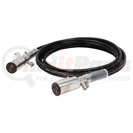 21-2252 by PHILLIPS INDUSTRIES - Trailer Power Cable - Vertical Dual Pole, Straight, 12 Feet, 2/6 Ga.