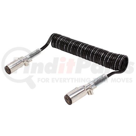 21-2929 by PHILLIPS INDUSTRIES - Trailer Power Cable - Vertical Dual Pole, 15 ft. with 48 in. Lead, 2/6 Ga.