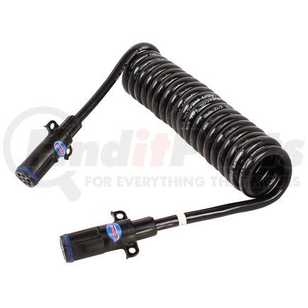 22-9320 by PHILLIPS INDUSTRIES - Trailer Power Cable - 12 ft. with Weather-Tite Permaplugs, 1/10 and 6/12 Ga.