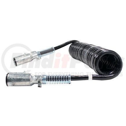 22-9321 by PHILLIPS INDUSTRIES - Trailer Power Cable - 12 Feet with Zinc Die-Cast Plugs