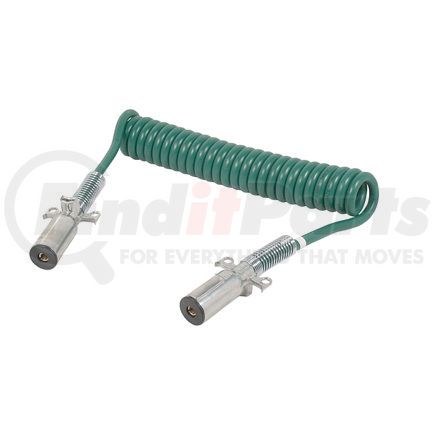 23-4625 by PHILLIPS INDUSTRIES - Cable Assembly - Liftgate, Single Pole, Coiled, 15 Ft., 1/4 ga., with Zinc Die-Cast Plugs