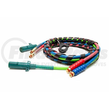 30-2174 by PHILLIPS INDUSTRIES - Air Brake Hose and Power Cable Assembly - 15 ft. with Quick Connect Plug