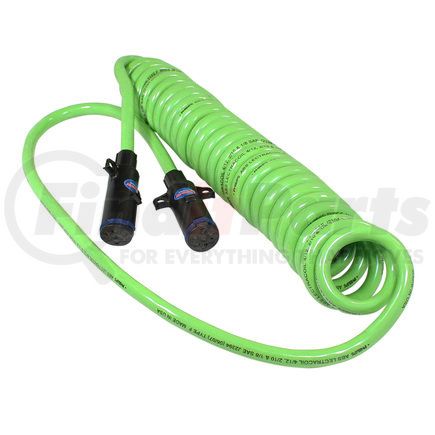 30-9820 by PHILLIPS INDUSTRIES - Cable Assembly - ABS LECTRACOIL™, Coiled, 20 Ft., with 48" lead, 1/8, 2/10 & 4/12 ga., with WEATHER-TITE™ PERMAPLUGS™