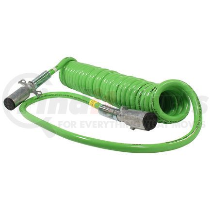 30-9821 by PHILLIPS INDUSTRIES - ABS Coiled Cable - 20 Feet, with 48 in. Lead with Zinc Die-Cast Plugs
