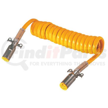 31-4323 by PHILLIPS INDUSTRIES - Cable Assembly - Accessory Auxiliary, Coiled, 12 Ft., 1/8, 2/10 & 4/12 ga., with ISO 3731 Plugs