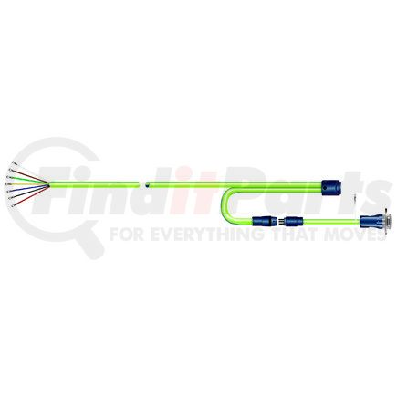 36-9000-360 by PHILLIPS INDUSTRIES - Trailer Wiring Harness - 30 ft., Double Trailer, with 3 ft. QCS Extension