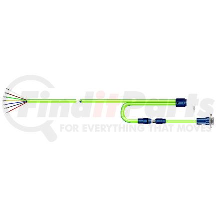 36-9000-360 by PHILLIPS INDUSTRIES - Trailer Wiring Harness - Main Module, 30 Feet Mid Turn Outlet