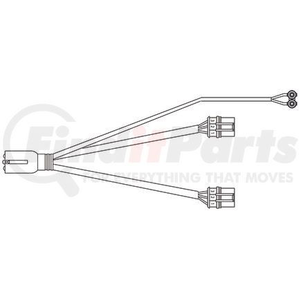 36-9511 by PHILLIPS INDUSTRIES - Electrical Pigtail - Universal Pigtail Module, LED, 2 Stop-Tail-Turn, 1 Marker
