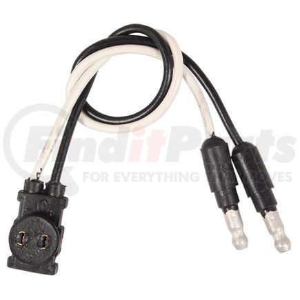 51-96110 by PHILLIPS INDUSTRIES - Marker Light Connector - Flat Seal, 6 in. Length, with (2) Bullets