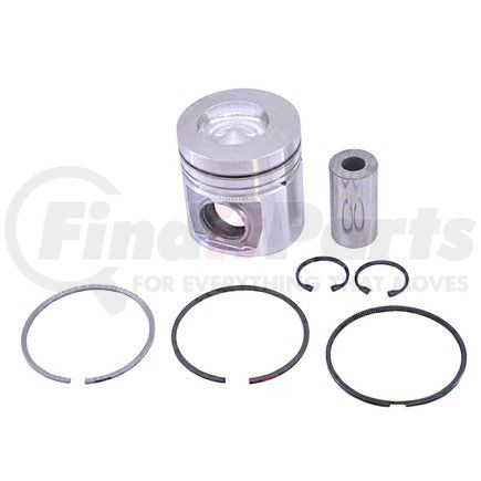 FP-3802712 by FP DIESEL - Engine Piston - with Pin, Retainer & Rings