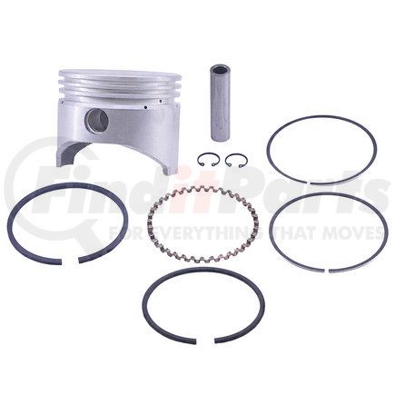 FP-3803930 by FP DIESEL - Engine Piston - with Pin, Retainer & Rings