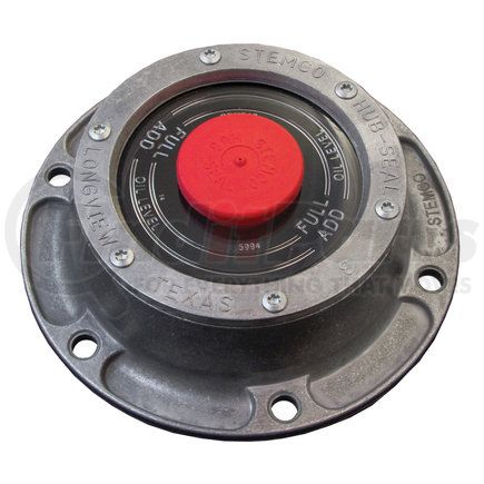 343-4095 by STEMCO - Wheel Hub Cap - With Pipe Plug