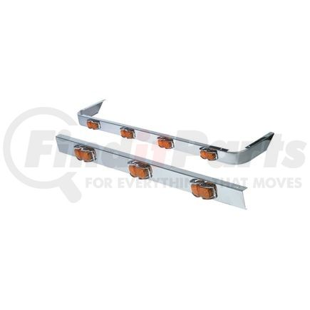 760S-1 by ROADMASTER - Kenworth cab & double sleeper panel kit with LED lights (4 piece set) 3" x 60"
