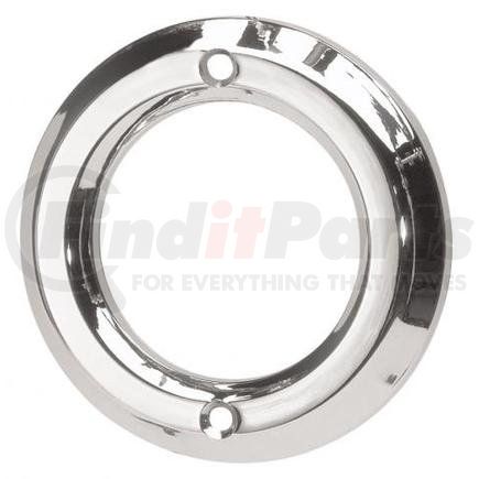 804P by ROADMASTER - Round chrome ABS plastic bezel with screws 2"