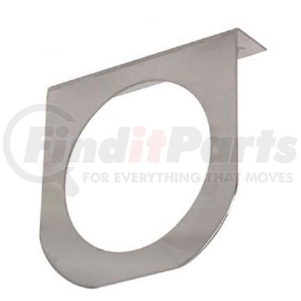 812S by ROADMASTER - 4" round single light bracket, Stainless Steel 6"x5-3/4"x1-1/2"