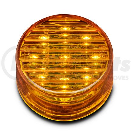 1815-1A by ROADMASTER - 2" Amber 9 LED Marker Light. 2-Prong Connection