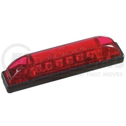 1827R by ROADMASTER - Red Thin Line 6 LED Marker Light. 2 Wire Lead