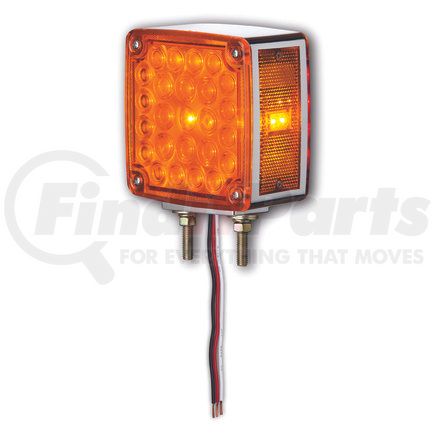 1932L by ROADMASTER - Double Face LED Turn Signal. Driver-side. Two Stud. 3 Wires.