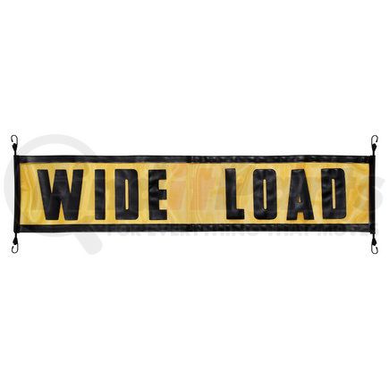 2198-72B by ROADMASTER - Wide Load Banner Vinyl Mesh, 15" x 72" with Bungee Hooks
