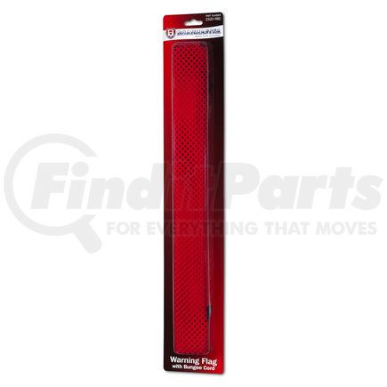 2320-RBC by ROADMASTER - Red Safety Flag. Mesh Jersey. Bungee Cord with Steel Hooks