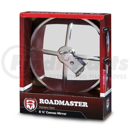 4082S by ROADMASTER - 8-1/2" Convex mirror head with rib back, center mount.