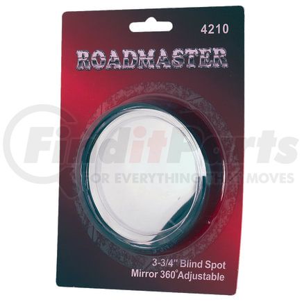 4210 by ROADMASTER - 3-3/4" Blind spot mirror. 360Adeg adjustable.