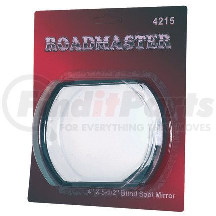 Roadmaster 4215 Door Blind Spot Mirror 4" x 5-1/2" Blind spot mirror.