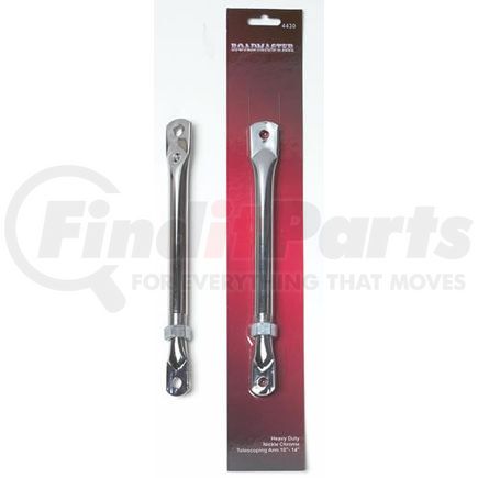 4430 by ROADMASTER - Heavy-duty nickel chrome adjustable arm 10" - 14".