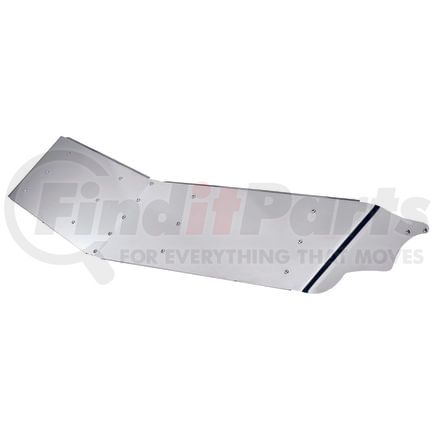 7810 by ROADMASTER - 14" Drop Visor for Peterbilt Ultra Cab 377, 378, 379, Fits Year 1996-2001