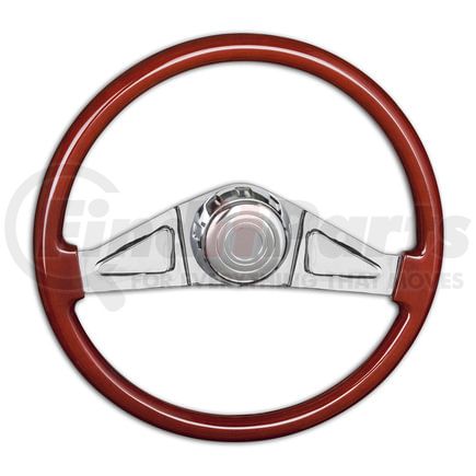 29515 by ROADMASTER - Steering Wheel 18-inch with Chrome Spokes, Tilt/Telescopic Column