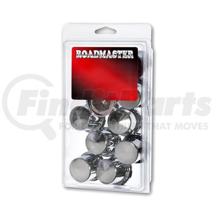 Roadmaster P040-10 Wheel Lug Bolt Cap 7/8" X 1-1/4" Chrome ABS frame bolt cover