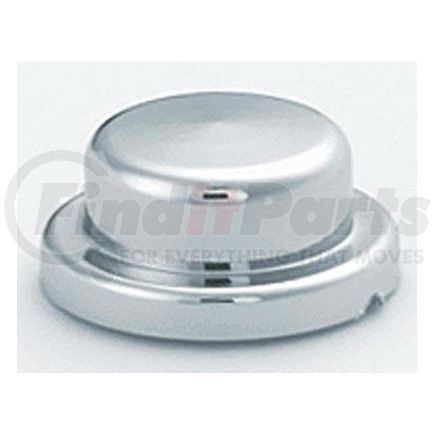 Roadmaster P024 Wheel Lug Bolt Cap 3/8" & 10mm x .334" Chrome ABS nut cover