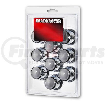 Roadmaster P046-10 Wheel Lug Bolt Cap 30mm x 1-5/8" Chrome ABS huck rivet cover