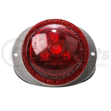 500452 by BETTS HD - 50 Series Clearance/Side Marker Light - Red LED Shallow Single Contact Multi-Volt