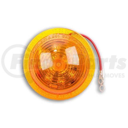 510022 by BETTS - 50 56 57 60 Marker/Clearance and Aux Light - Amber 1-Diode LED Lens Insert Shallow Multi-volt