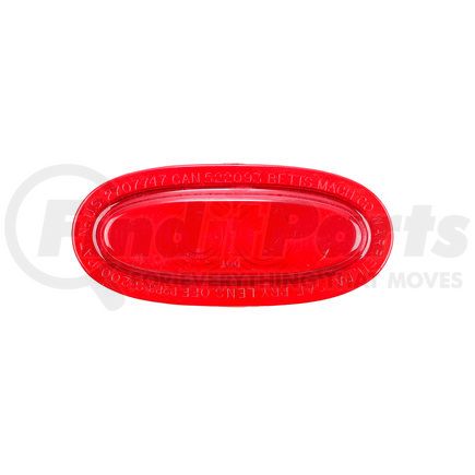920049 by BETTS - Marker Light Lens - Fits 200 Series Lamps, Red Polycarbonate