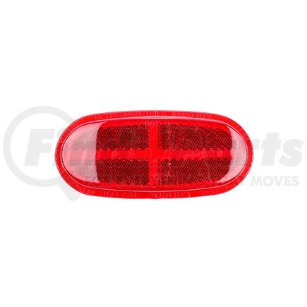 920058 by BETTS - 200V Series Marker Light Lens - Red Polycarbonate