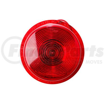 710025 by BETTS HD - Stop/Turn/Tail Light Lens - Fits 40 45 47 & 70 Series Lamps Red /White Deep Multi-volt