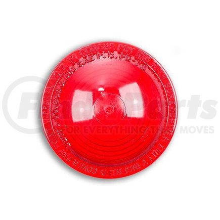920109 by BETTS - Marker Light Lens - Fits 50 56 57 60 100 Series Lamps Shallow Red Polycarbonate