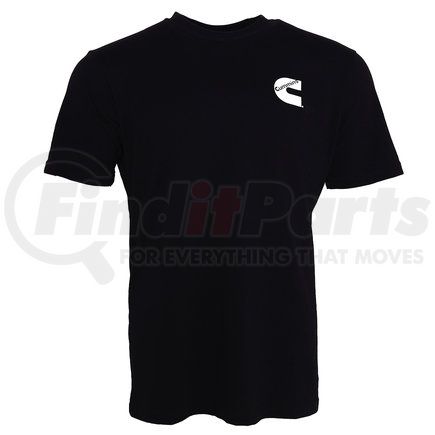 CMN4764 by CUMMINS - T-Shirt, Unisex, Short Sleeve, Black, Cotton, Tagless Tee, 3XL